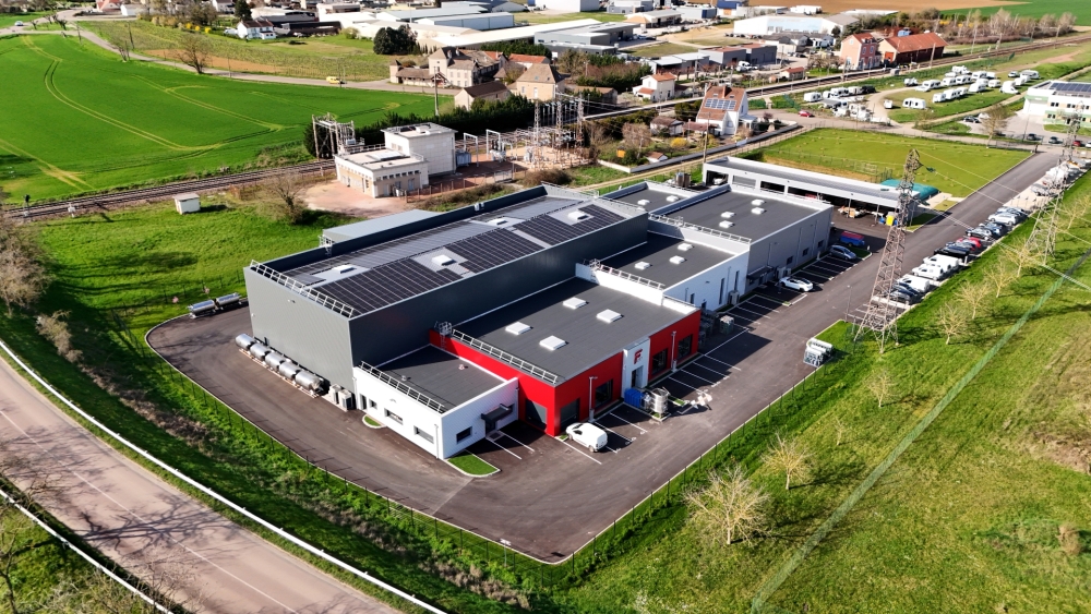 Construction d'un bâtiment industriel